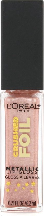 L'Oréal Paris Crushed Foil Metallic Lipgloss - 15 Luster