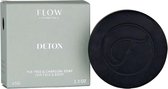 Flow - Detox Tea Tree & Charcoal Soap For Face & Body - 65 gr