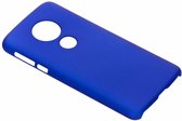 Effen Backcover Motorola Moto E5 / G6 Play hoesje - Blauw