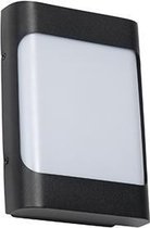 QAZQA khuvan - Applique avec capteur - 1 lumière - D 5 cm - Zwart