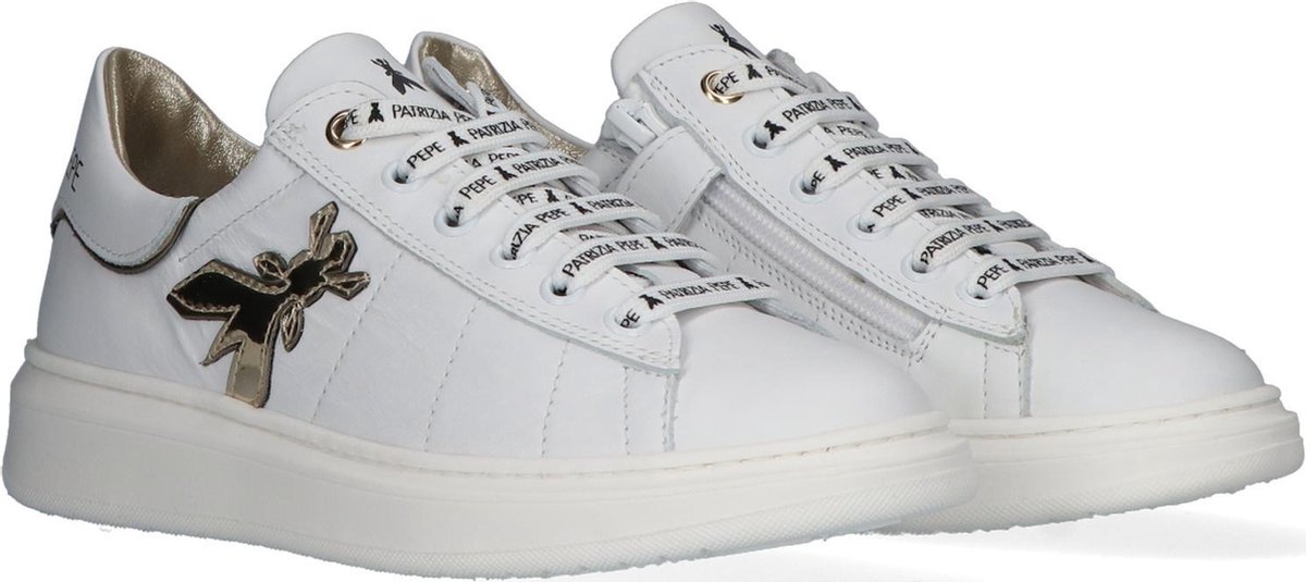 Patrizia Pepe Meisjes Lage sneakers Ppj51 - Wit - Maat 36 | bol.com