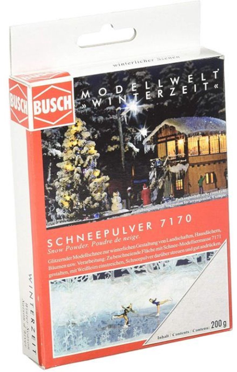 Busch - Schneepulver »wintertraum« (Bu7170)