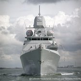 Schilderij LCF Fregat Defensie - Dibond - Koninklijke Marine - 80 x 80 cm