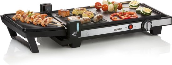 Domo DO9238G - Bakplaat 3-in-1 - Teppanyaki - Grill - BBQ - 40-60x25cm |  bol.com