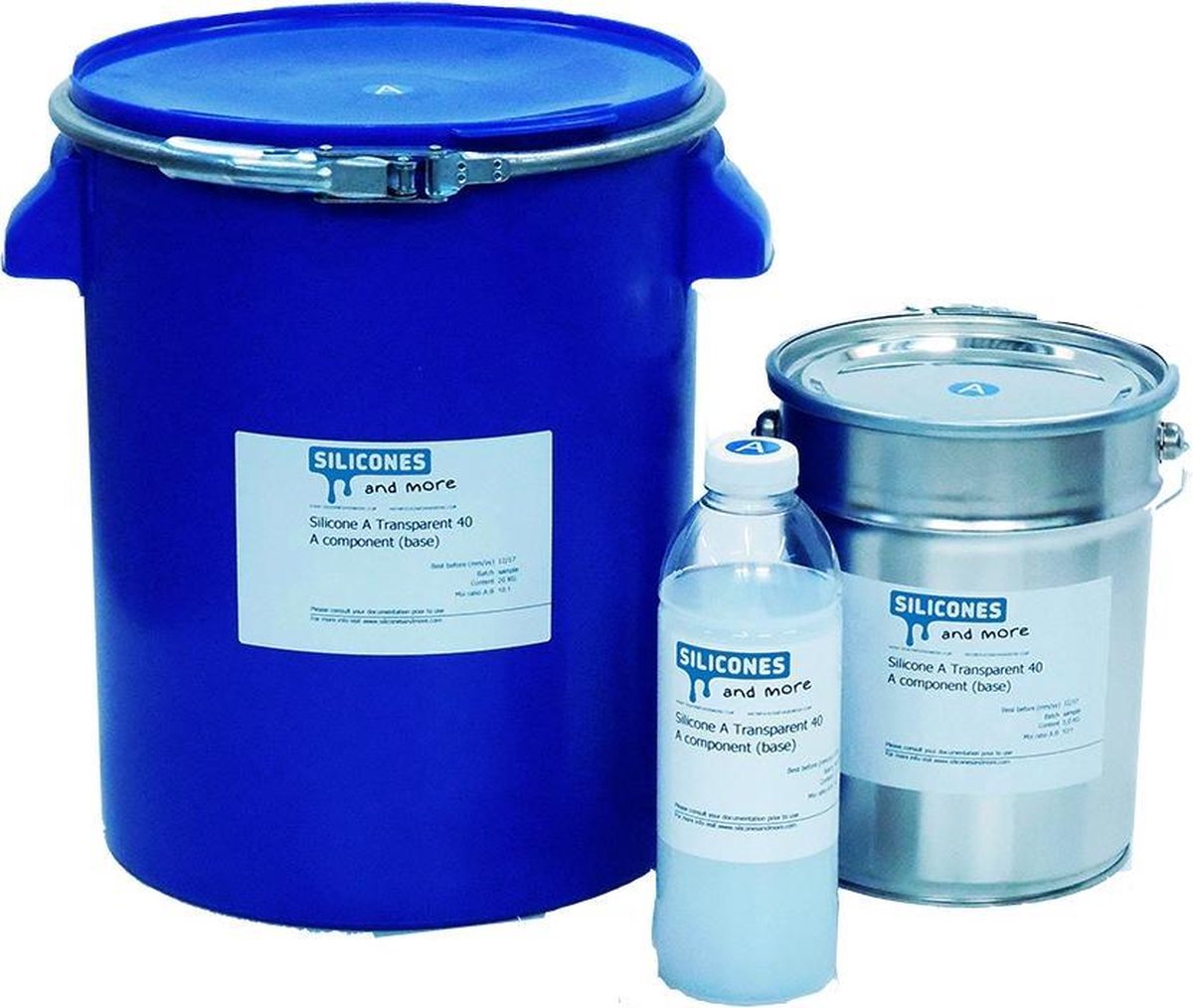 Elastosil Vario 40 + Catalyst Vario / Siliconen Additie Transparant 40