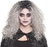 Boland Pruik Zombie Molly Dames Synthetisch Grijs