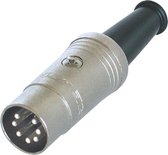 Neutrik NTR-NYS323 Connector Din Male Metaal Zilver