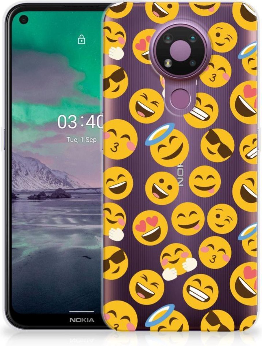 Nokia 3.4 TPU bumper Emoji