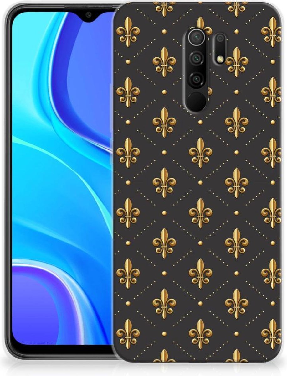 Xiaomi Redmi 9 TPU bumper Franse Lelie