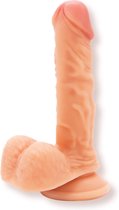 Realistische Dildo - beigeige Dildo - Flexibel - Zuignap - Parabenen Vrij - Nudes - Sensual