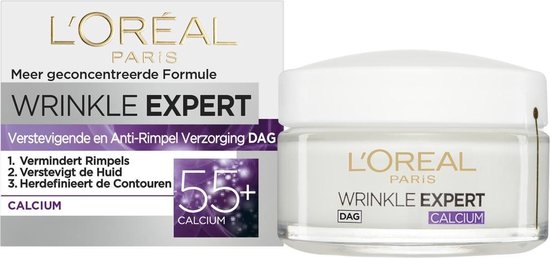 stijfheid opraken Mok L'Oréal Paris Age Expert 55+ Anti Rimpel Dagcrème - 50ml - Verstevigend |  bol.com