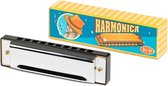 Invento Mondharmonica Retr-oh - Speelgoedinstrument - Zwart