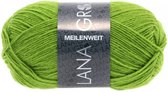 Lana Grossa Meilenweit Uni 50 gram nr 1362 Lichtgroen