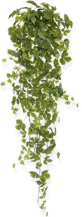 Maple kunst hangplant 130cm - groen