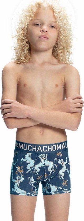 Muchachomalo boxershorts jongens - 2-pack - Pompey - maat 170/176 | bol.com