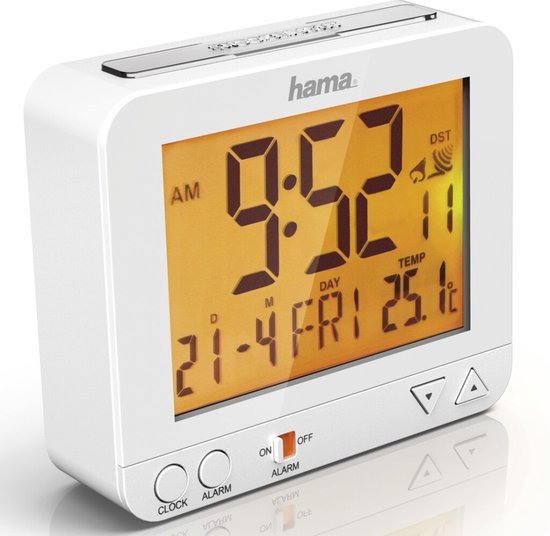 Braun BNC015-RC wit 13 cm projectiewekker kopen Braun BNC015-RC wit 13 cm projectiewekker kopen