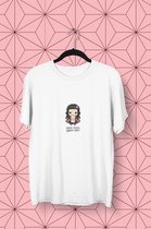 Demon Slayer Kimetsu No Yaiba Nezuko Pixel Art | Anime Manga Merchandise | Fan Art Unisex Wit Maat L