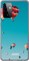 6F hoesje - geschikt voor Samsung Galaxy A72 -  Transparant TPU Case - Air Balloons #ffffff