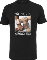 Mister Tee Heren Tshirt -L- One Origin Zwart