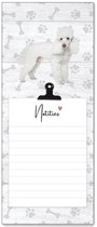 Notitieboek Hond: Poedel