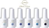 Gellak - Shinemore ® - Blue - 6 kleuren gel nagellak