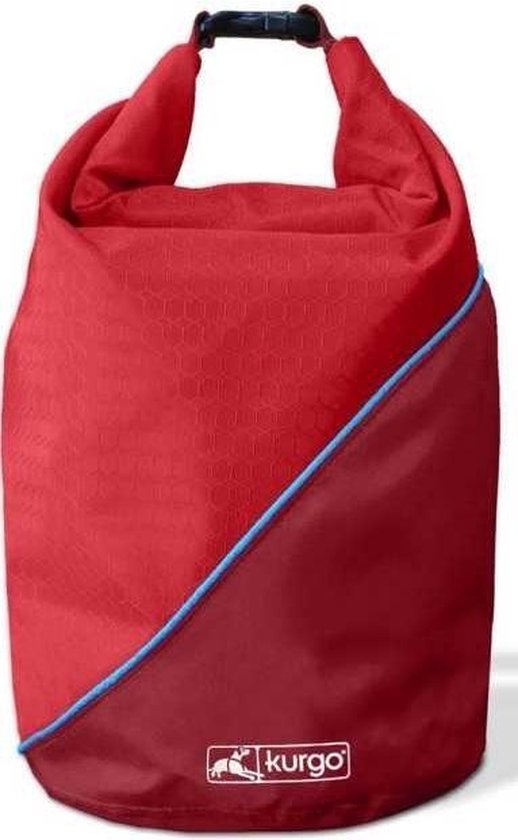 Kurgo Draagbare Voercontainer Kibble Carrier Rood