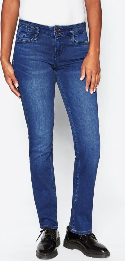 Tripper VERONA Dames Straight Fit Jeans Blauw - Maat W26 X L30 | bol.com