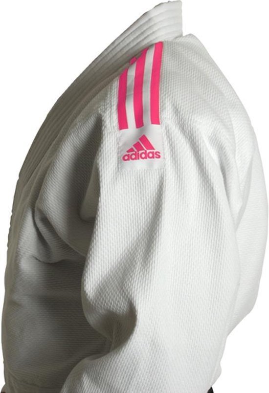 Adidas Judopak J350 Club Wit/Roze 180cm - adidas