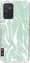 Casetastic Samsung Galaxy A52 (2021) 5G / Galaxy A52 (2021) 4G Hoesje - Softcover Hoesje met Design - Seam Foam Organic Print Print