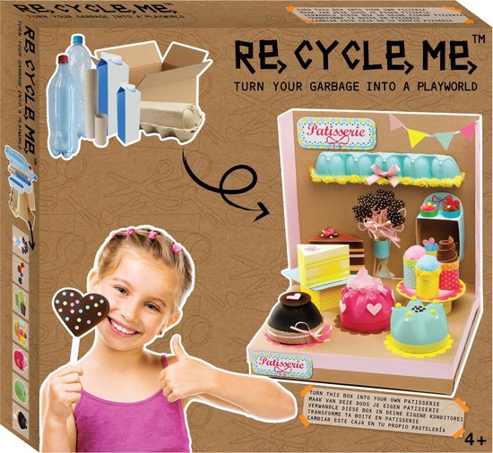 Recycle me- knutselpakket- maak jouw eigen bakkerij