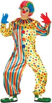 Fiestas Guirca - Jumpsuit Clown XL (54-56) - Carnavalskleding - Carnavals kostuum - carnavalskleding heren - verkleedkleding