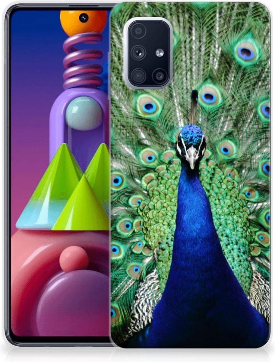 Samsung Galaxy M51 TPU Hoesje Pauw