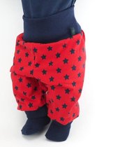 Handgemaakt meegroeibroekje met sterren  - Starry Sky - 92-98