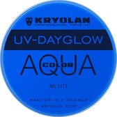 Kryolan Aquacolor UV-Dayglow - UV blue
