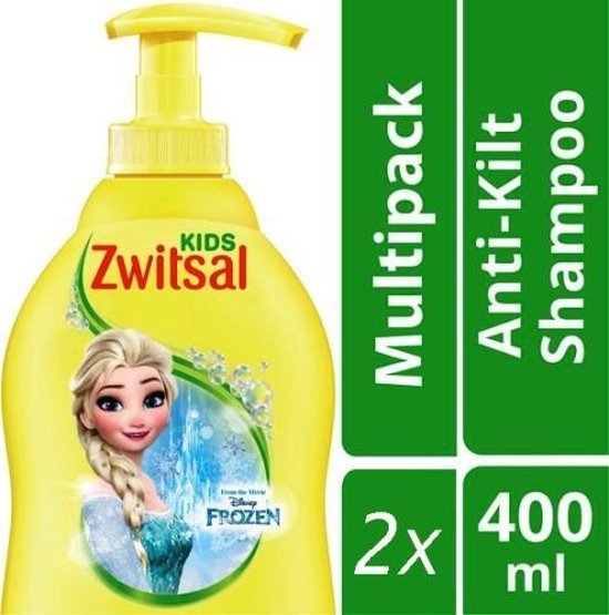 Wat leuk draai spontaan Zwitsal Frozen Anti-Klit Shampoo -2 x 400 ml - Kids | bol.com