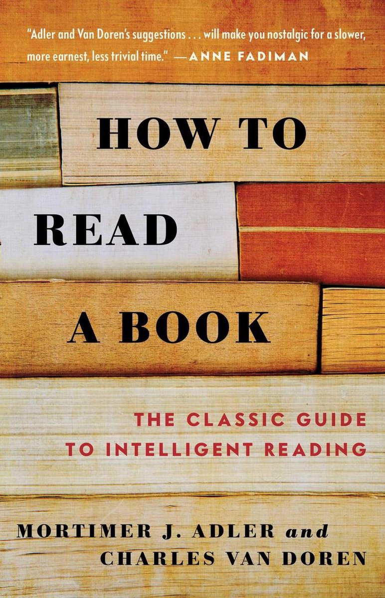 Omslag van How to Read a Book