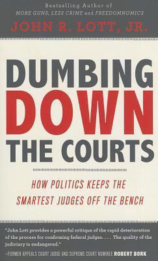 Dumbing Down the Courts - cover