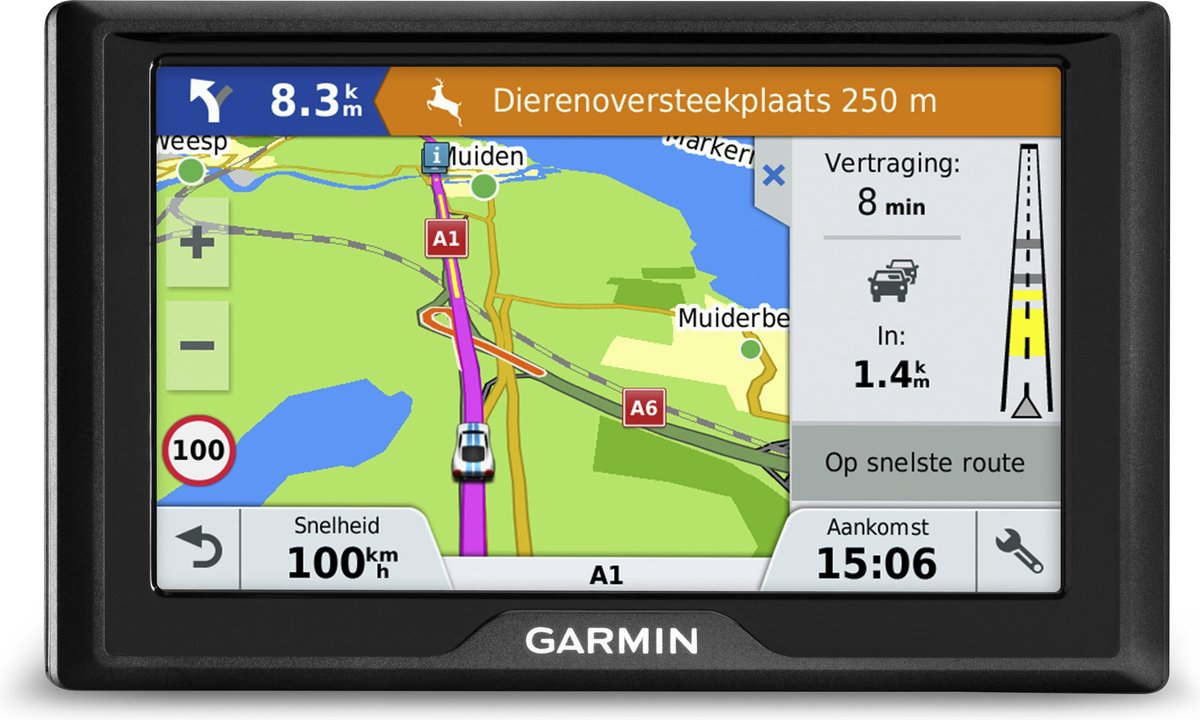 Garmin Drive 51 LMT-S - Navigatiesysteem auto - Realtime maps en verkeersinformatie - 5 inch scherm - Zuid -Europa