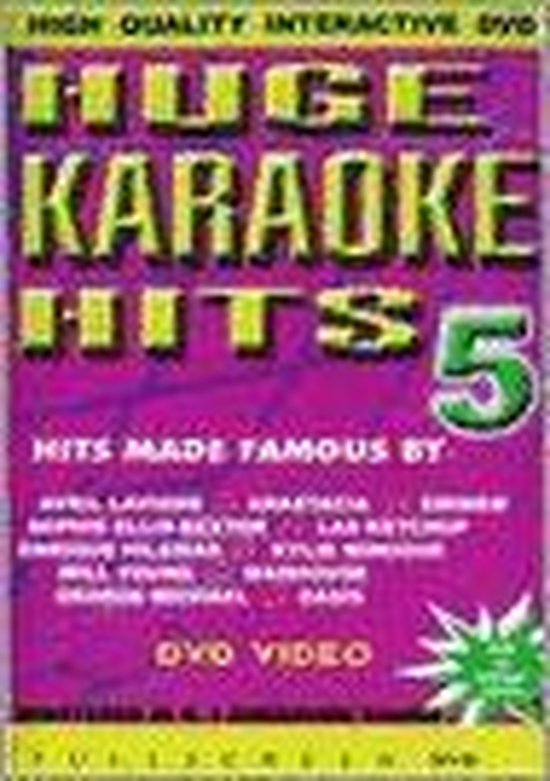 Cover van de film 'Huge Karaoke Hits 5'