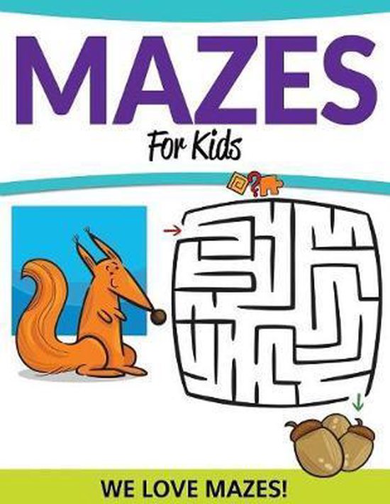 Mazes For Kids - cover