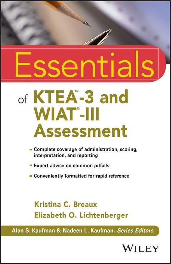 Essentials of Psychological Assessment - Essentials of KTEA- ... - cover
