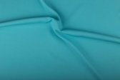 Texture/polyester stof - Licht waterblauw - 25 meter