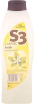 S3 S-3 Classic Fresh Eau De Cologne 600 Ml