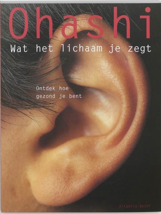 Cover van het boek 'Wat het lichaam je zegt' van Wataru Ohashi