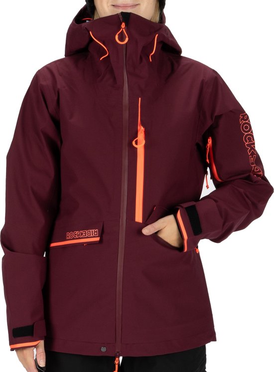 Rock Experience ROCKMANTIC Veste de sports d'hiver pour femme Violet L - Veste de ski - Veste de snowboard - Veste Hardshell
