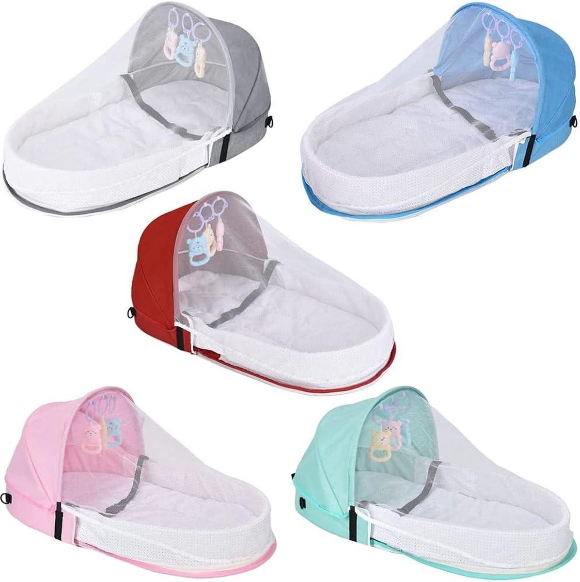 Roze Reiswiegen kopen? ✔️ Laagste prijs