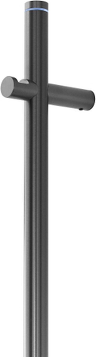 Rosani ONE Elektrische Handdoekradiator 170cm hoog - 30Watt - gunmetal