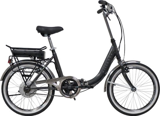 Villette Le Balade elektrische vouwfiets 1 speed grijs