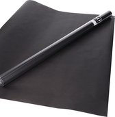 1x Rouleau de papier d'emballage kraft noir 200 x 70 cm - papier cadeau / papier cadeau / couvertures de livres
