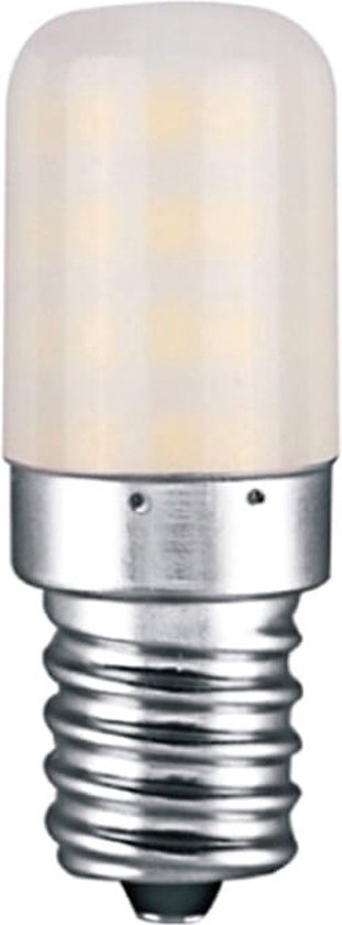 EDM Mini LED Buislamp E14 3W 6400K 300lm 230V - Mat - Koel Wit